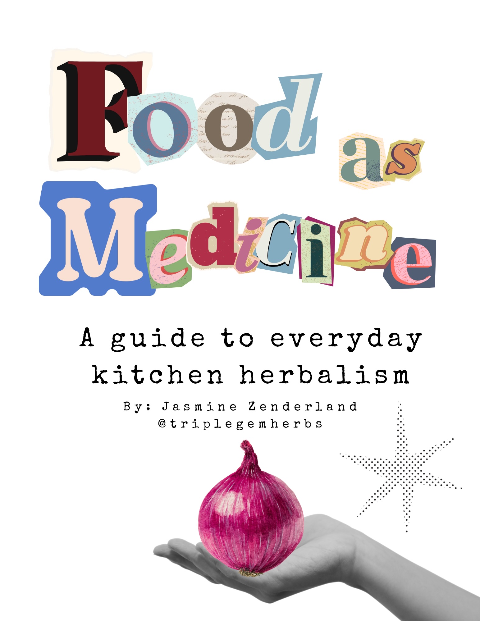 Food as Medicine zine cover